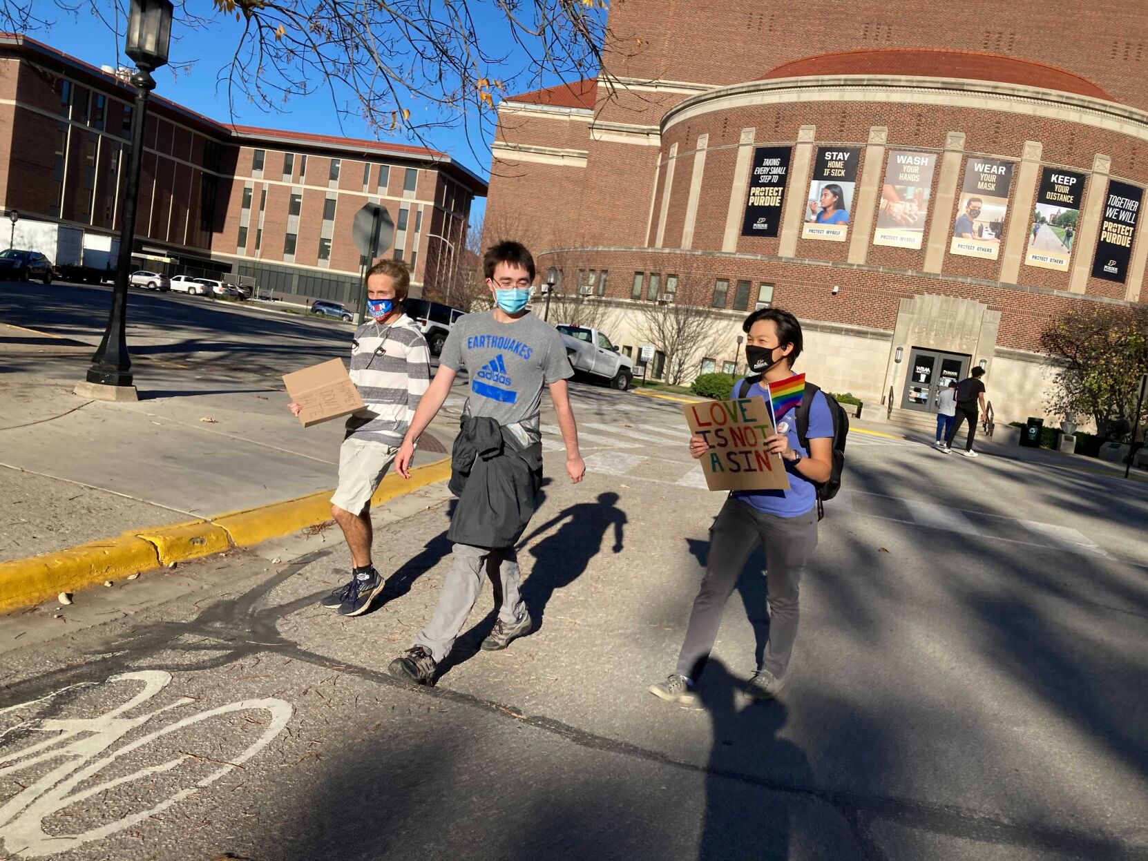 11/3/20 Election Day Photos, anti-Trump protestors